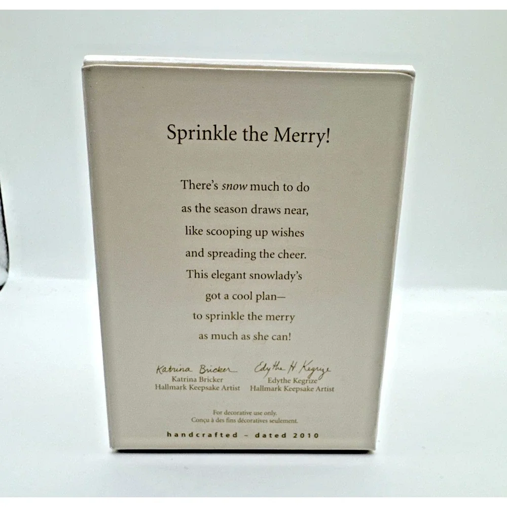 Hallmark Keepsake  2010 Sprinkle The Merry!‎ Ornament
